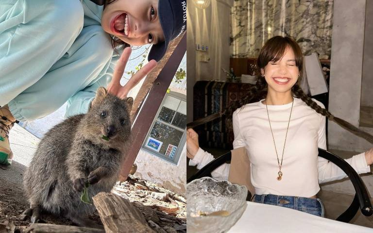 LISA根本行走的運動風穿搭達人! 私底下運動風格太可愛,每一套都想學起來!