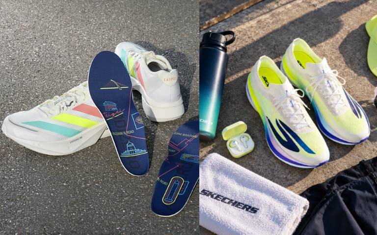 跑鞋到底怎麼選？adidas台北限定戰靴把地標穿上腳、SKECHERS首攻高階競速，UA「心跳鞋」顏值太高