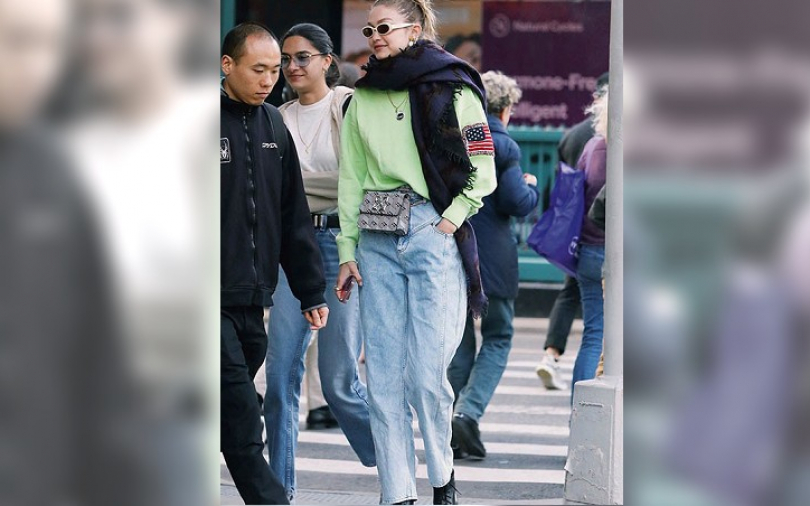 Gigi Hadid 踩街穿搭王道