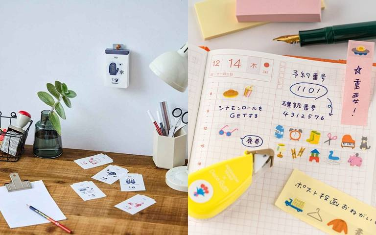 誠品「手帳桌掛曆展」，集結7千種周邊商品，一次打造不同手帳風格！