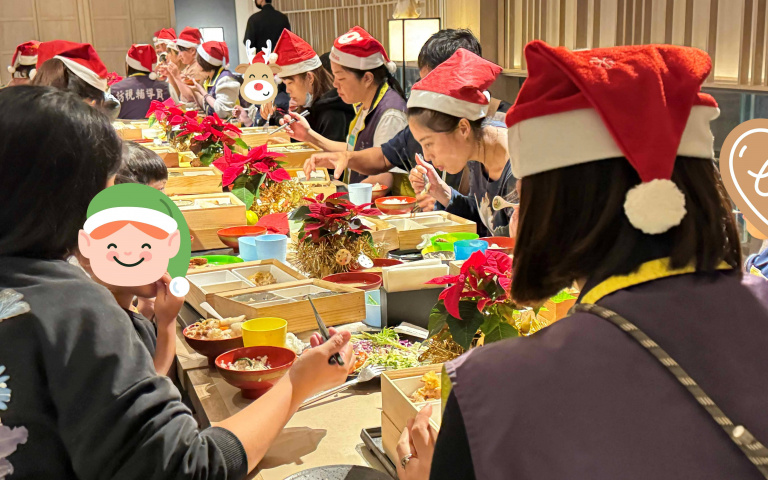 聖誕老公公現身「晶泉丰旅」！房客尋找粉雪小精靈，闖關拍照送免費住宿！