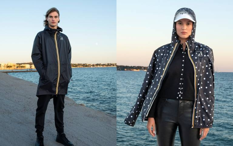 明天又要開始變天下雨了！台北人必須快入手agnès b. x K-WAY防水風衣直接穿出門超方便！