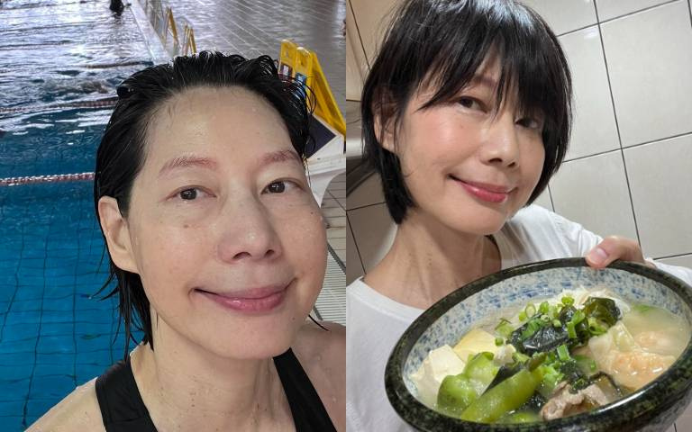 台劇《拜六禮拜》丁寧54歲狀態超棒!每天早上六點游泳+瑜伽,打造超緊緻身材