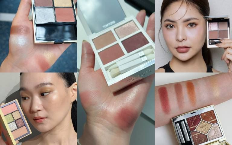 2025限定眼影盤必買指南！Tom Ford、Dior、嬌蘭、SUQQU、RMK...5大品牌亮點、色號全解析