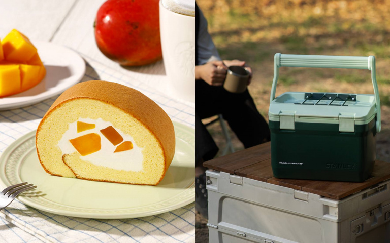 星巴克推「芒果生乳捲」　還有可可布朗尼、草莓「威化捲心酥」復刻上市