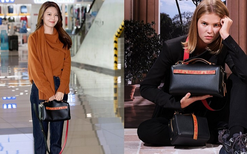 韓國女星＆少女時代秀英搶先曝光MCM歐風系列手袋　休閒優雅的機場時尚一秒抓鏡