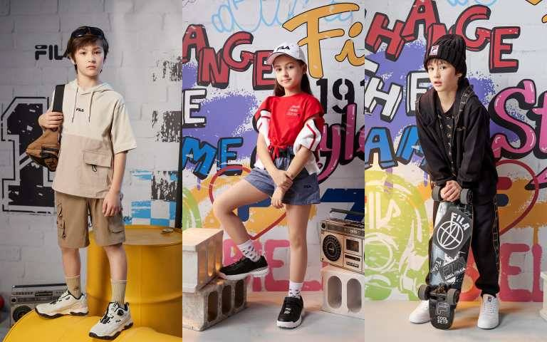 家中的寶貝開學應援！FILA KIDS全新旋鈕設計潮流鞋履登場！