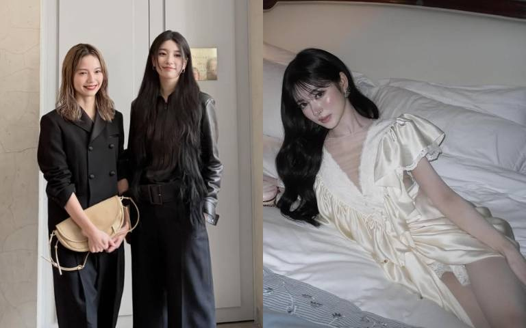 秀智同框宮崎葵比時髦、這畫面太美！ROSÉ短洋裝秀逆天長腿，ANNA曬甜辣床照好會撩