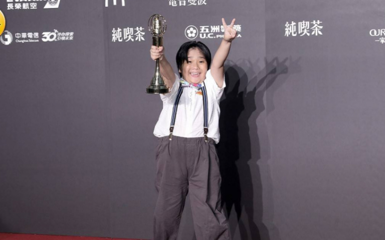 金鐘61／9歲龍步晞奪新人萌翻全場　蔡喬菲對自己喊話：妳是最棒的