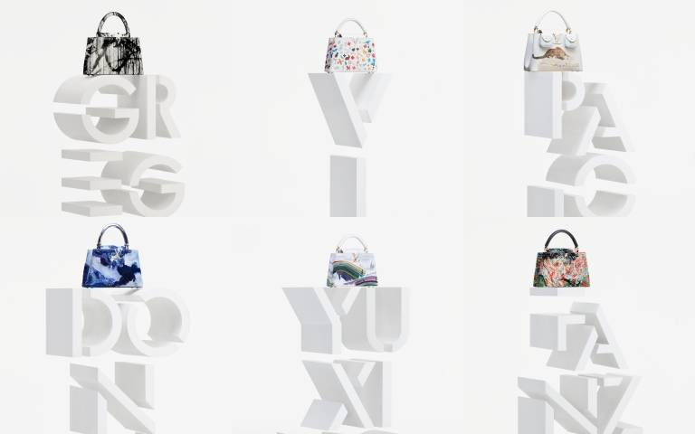 行走的藝術品！LV再度攜手6位當代藝術家，把包包當作畫布創作出限量Artycapucines包款