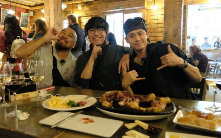 盧廣仲、李玉璽、美麗本人走朝聖之路收穫意外驚喜　大讚米其林推薦火腿必吃