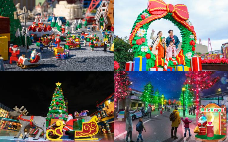 日本樂高樂園「Bric Xmas」三大必看亮點!夢幻燈光秀、巨型積木聖誕樹超好拍!