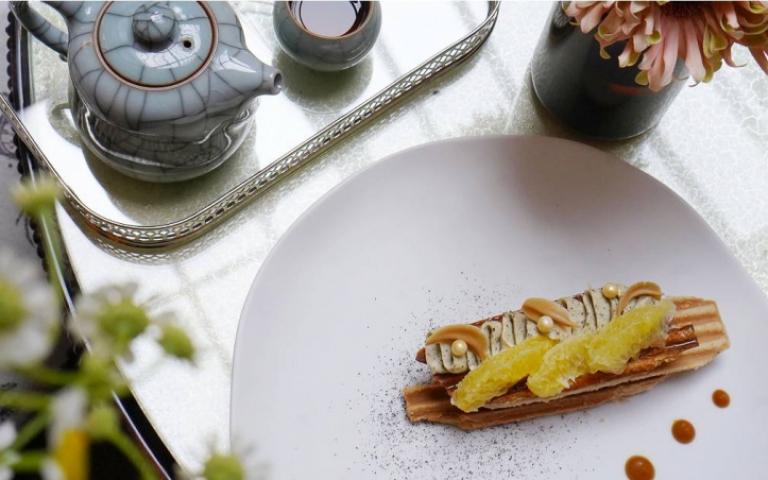 飯店攜手高端藏茶品牌 法式甜點×茶師服務 質感午茶平日限定