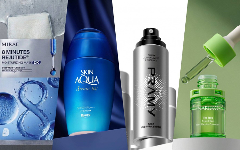 百元價也有專櫃級效果！防曬、定妝噴霧、急救面膜到抗痘精華…小資女美妝清單被挖出