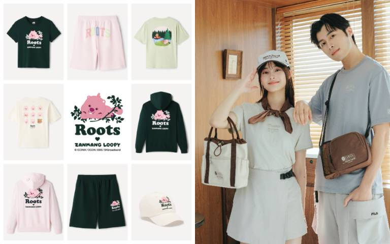 一次收兩個願望！FILA × CAMA CAFÉ衣服配件都燒到不行…Roots粉紅小海狸聯名款萌心噴發