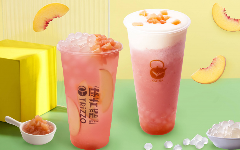 蜜桃控快衝!「康青龍」蜜桃系列買一送一,快拉朋友去喝爆