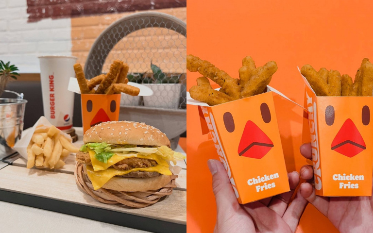 吃貨省荷包　牛雞雙拼漢堡超省餐開賣　草莓千層派限時3天買一送一