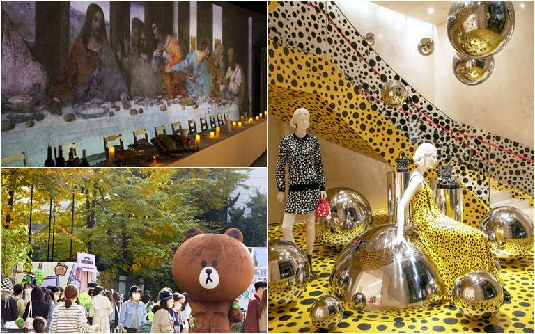 台北101 3展覽!LV草間彌生、LINE FRIENDS、達文西,連假搶先看!