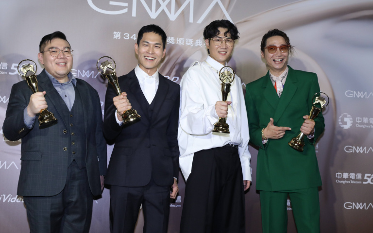 金曲34／宇宙人獲獎謝五月天　驚喜宣布明年重返小巨蛋