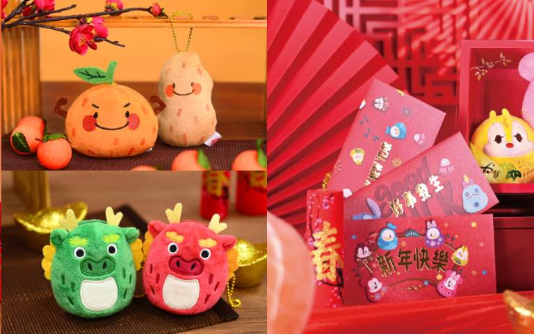 全台限量新年福袋！超巨哥吉拉玩偶、龍年造型卡娜赫拉，玩偶控買起來！