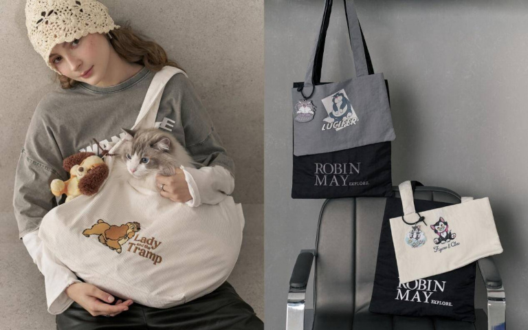 ROBINMAY攜手迪士尼打造萌系時尚！貓狗系列聯名包款，毛孩控尖叫瘋搶！