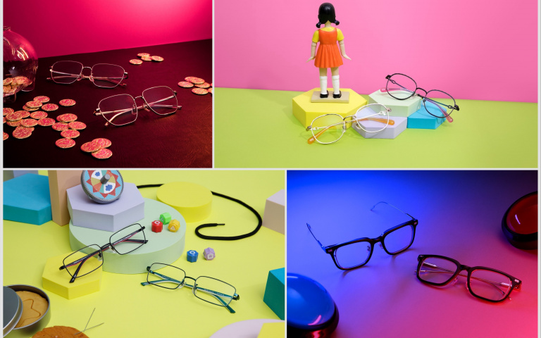 OWNDAYS × 魷魚遊戲聯名鏡框掀搶購熱潮！陳峻廷、張哲偉中山街頭快閃任務擠爆粉絲人潮