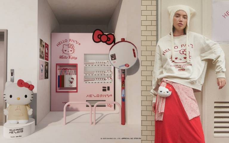 愛心眼Kitty太犯規啦！PAZZO獨家聯名＋巨型公仔亮相必打卡朝聖…Roots魔法壞女巫聯名也來搶心