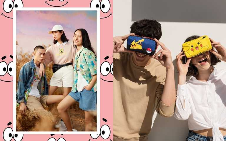 海綿寶寶、皮卡丘搶盡時尚風頭！合作服裝＆配件品牌聯名到處裝可愛！