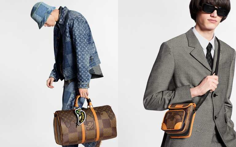 LV 男裝聯名日本潮流教父NIGO 翻玩經典老花、棋盤格推出LV²系列