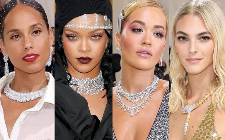 盤點MET Gala紅毯珠寶！寶格麗、DE BEERS、卡地亞、海瑞溫斯頓、梵克雅寶、蕭邦，奢華頂級白鑽璀璨制霸