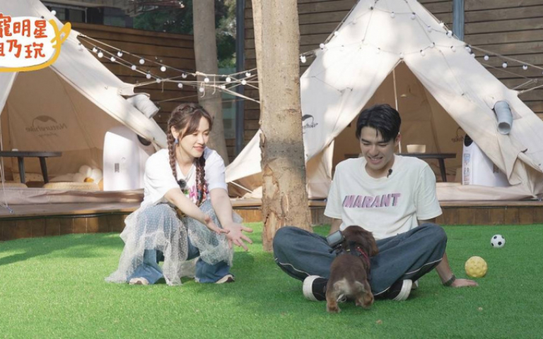 愛犬外景超失控！吳姍儒崩潰：兒子、老公不聽話