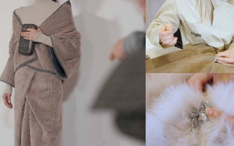 輕到不可思議！FENDI Featherlike 羽狀設計工藝皮草簡直是極致『輕』『奢』的夢幻藝術！