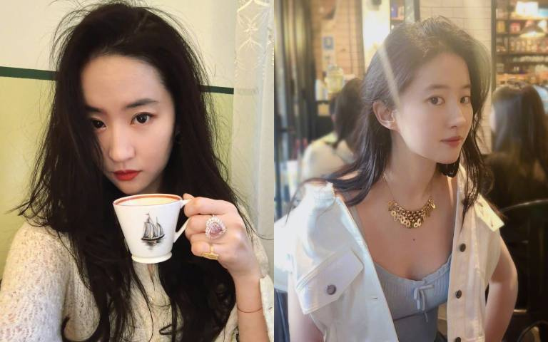 喝杯茶都能美死人!劉亦菲快奔4依舊是神仙姐姐,親授不老秘訣:擦乳霜、早點睡覺、做好防曬