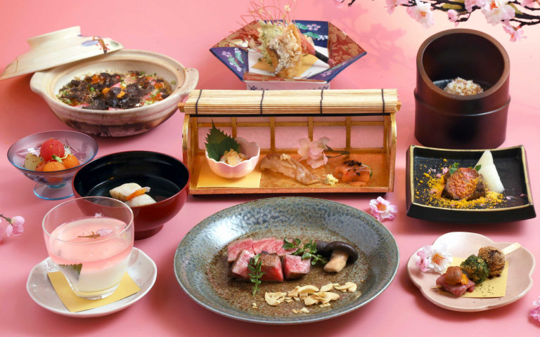 櫻花與和牛、頂級海鮮激盪花漾美味 3/9~3/15揪伴品嘗四人同行兩人免費