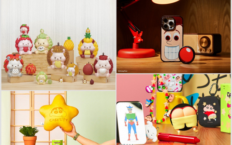【萌力爆棚】蠟筆小新 × 玩具總動員 CASETiFY 聯名、水果刺蝟公仔！三大療癒小物一次收