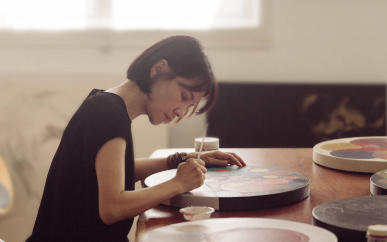 李心潔三度辦畫展　移師香港送上「真摯情書」