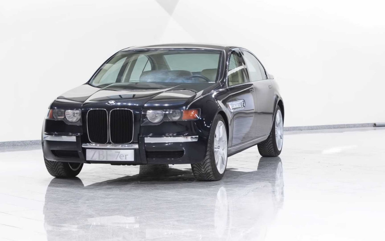 原來BMW早在20年前就已經預告現行「大鼻孔」的蹤跡!BMW-ZBF-7er當年比7系列還大的陸上運輸機!