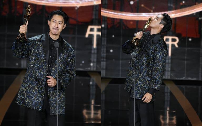 金鐘56/Darren拿下首座金鐘獎 「終於實現跟亡父的約定」:爸我做到了