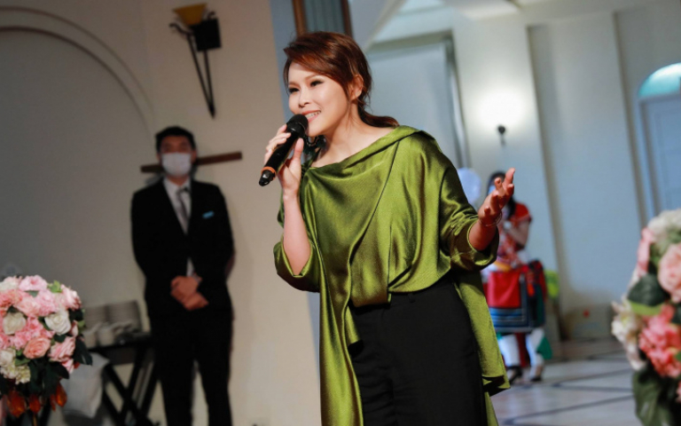 周蕙擔任婚禮歌手　親吐想婚心聲