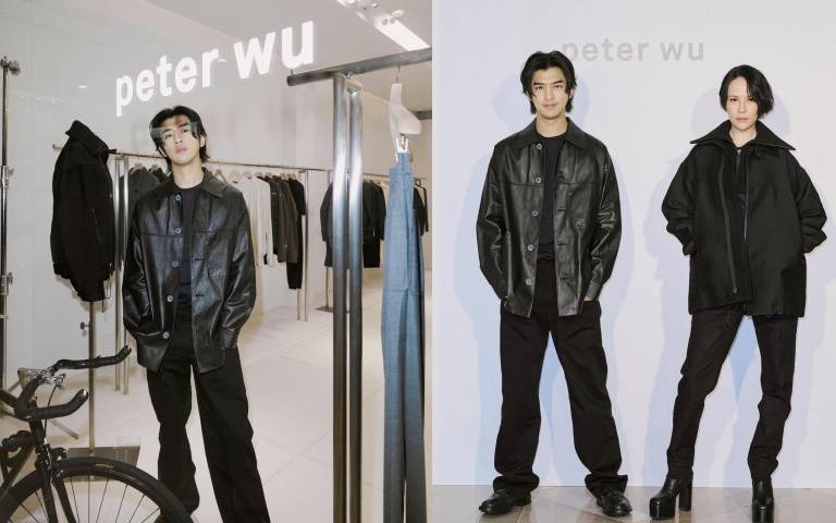 陳柏霖最愛的品牌台北也買得到了！peter wu全球旗艦店開幕！身為鐵粉的陳柏霖直呼最愛它的簡約和材質！