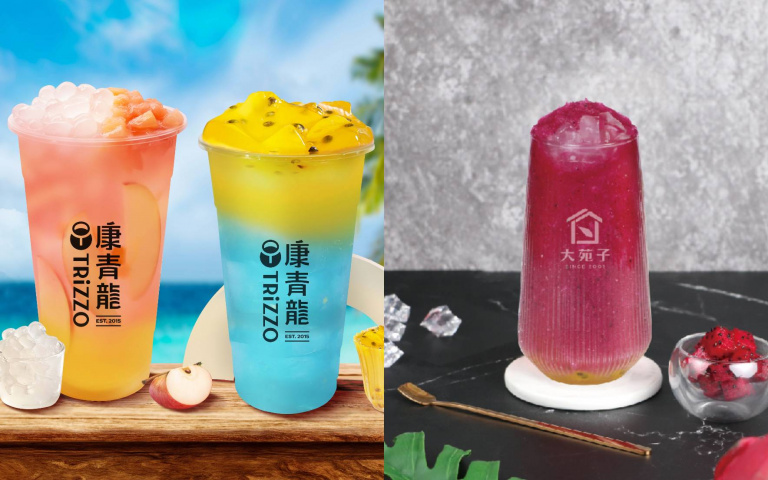 各家手搖飲業者推新品抗暑 清爽果香系、粉嫩系飲品好拍又好喝