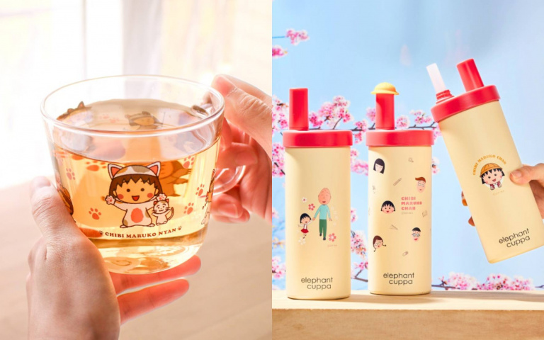 Pinkoi一口氣推66款櫻桃小丸子周邊 玻璃杯、便攜包療癒登場
