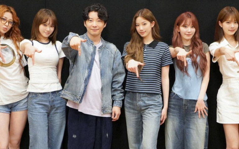 LE SSERAFIM告白索簽名　星野源曝紅白後台花絮：險被允真撞