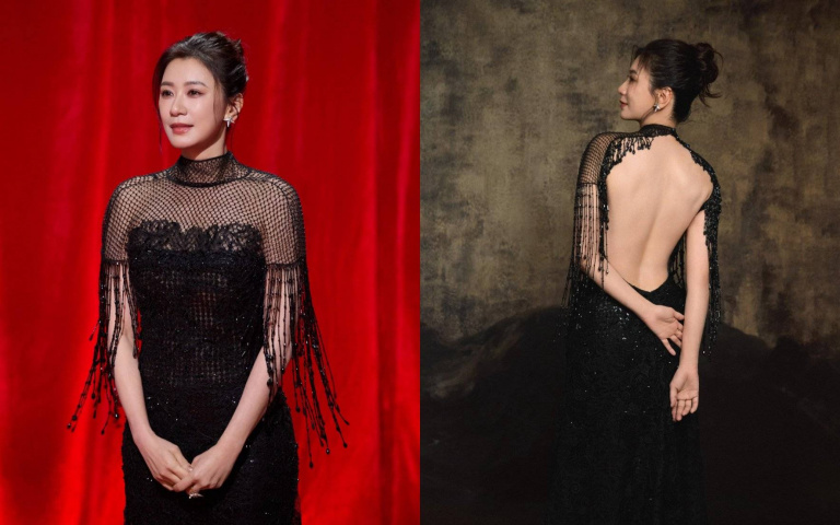 賈靜雯一套「全空美背」禮服太狂！51歲狀態直接美回31歲 網封「美貌權威」太合理！