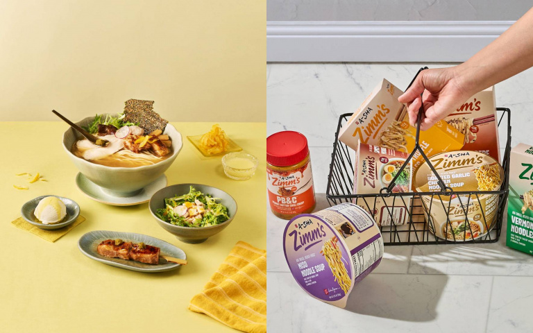 夏季麵食戰開打！雞湯桑「柚香系列」期間限定登場、阿舍乾麵聯手兩大世界名廚