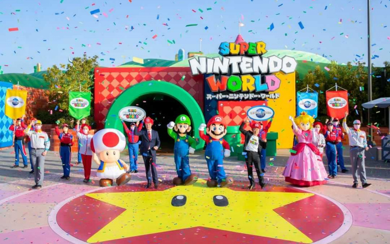 日本環球影城「超級任天堂世界」3/18正式開幕！「奇諾比奧咖啡廳」瑪利歐紅、路易吉綠餐點超Q萌！