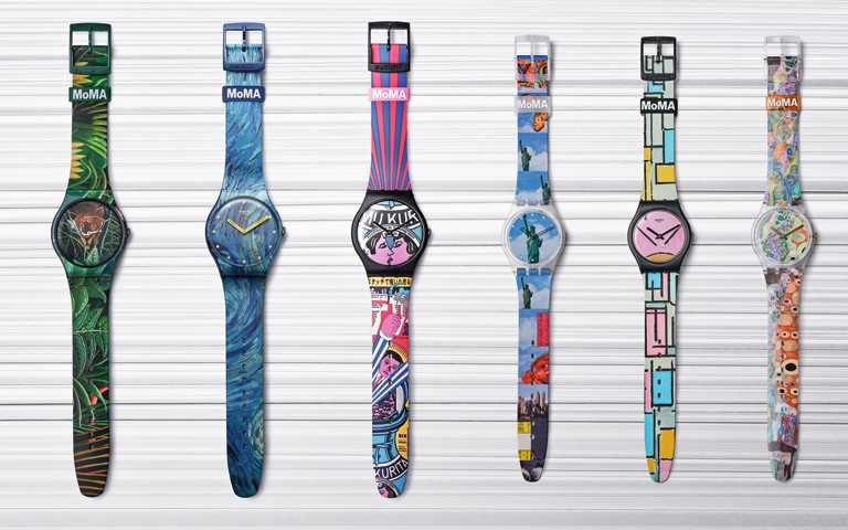 swatch x MoMA雙強重磅聯名!經典名家畫作躍上腕錶畫布 放飛感官開展一場藝博行旅