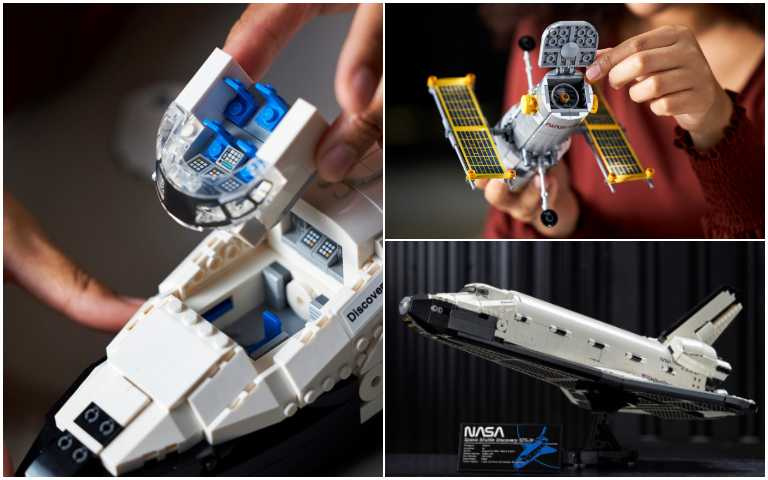 太空梭首飛40周年!樂高LEGO X NASA推出「發現號」積木盒組,活動式設計超精緻!