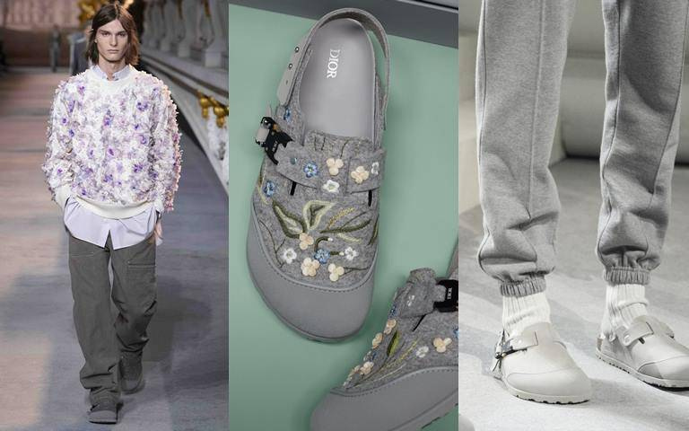 期待度最高！Dior by BIRKENSTOCK勃肯涼鞋首度聯名發表！絕對是2022冬季男裝最大亮點