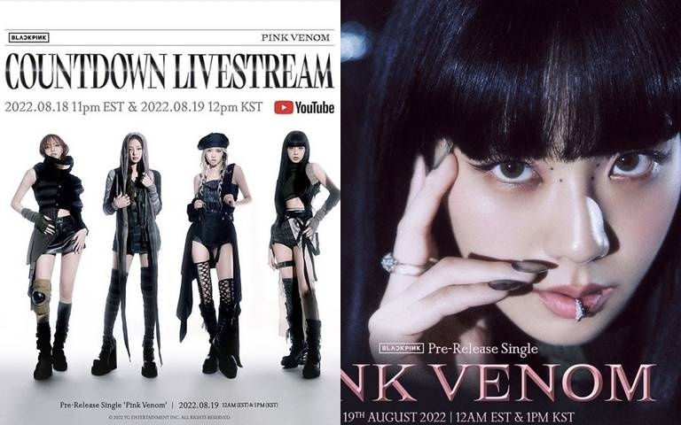 BLACKPINK最新單曲《Pink Venom》4人MV造型又帥又辣!尤其Jisoo的妹妹頭瀏海搭超短熱褲意外地超好看!